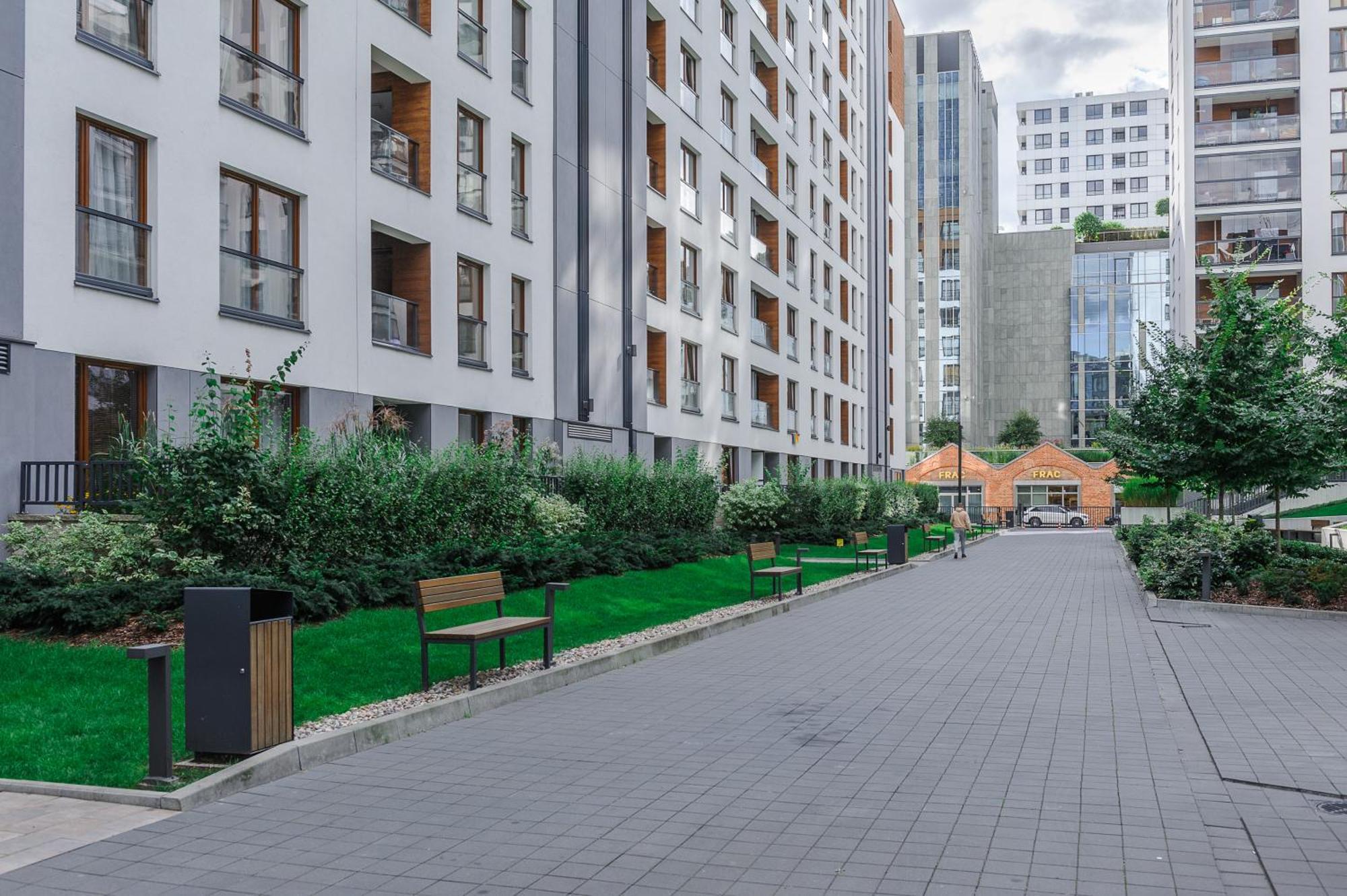 Lumina Deluxe Warsaw Leilighet Eksteriør bilde